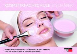 KOSMETIKFACHSCHULE S. SCH&Auml;FER - PRIVATE BERUFSFACHSCHULE F&Uuml;R KOSMETIK UND MAKE-UP STAATLICH ANERKANNTE ERG&Auml;NZUNGSSCHULE