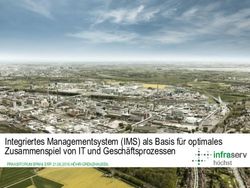 Integriertes Managementsystem (IMS) als Basis f&uuml;r optimales Zusammenspiel von IT und Gesch&auml;ftsprozessen - Process and ...