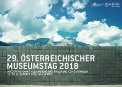 &Ouml;STERREICHISCHER MUSEUMSTAG 2018 - IN KOOPERATION MIT MUSEUMSBUND &Ouml;STERREICH UND ICOM &Ouml;STERREICH 10. BIS 12. OKTOBER 2018, HALL IN TIROL