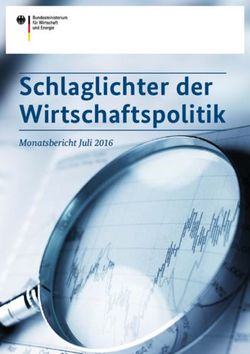 Schlaglichter der Wirtschaftspolitik - Monatsbericht Juli 2016