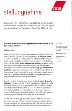 Stellungnahme - Deutscher Gewerkschaftsbund