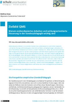 Zielbild QMS Warum evidenzbasiertes Arbeiten und wirkungsorientierte