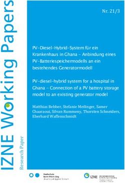 PV-Diesel-Hybrid-System für ein Krankenhaus in Ghana - Anbindung eines PV-Batteriespeichermodells an ein bestehendes Generatormodell ...
