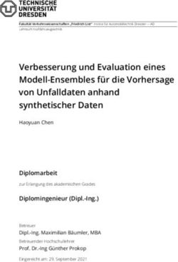 Verbesserung und Evaluation eines Modell-Ensembles für die Vorhersage von Unfalldaten anhand synthetischer Daten