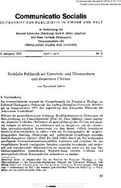 Communicatio Socialis - Nomos eLibrary