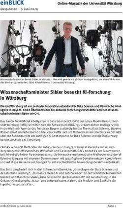 Wissenschaftsminister Sibler besucht KI-Forschung in W&uuml;rzburg - Universit&auml;t W&uuml;rzburg