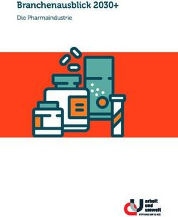 Branchenausblick 2030+ - Die Pharmaindustrie - Stiftung Arbeit und Umwelt der ...