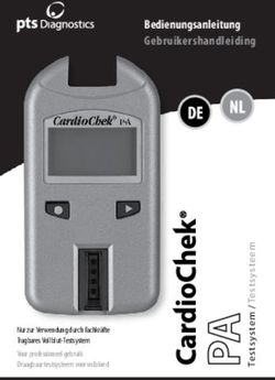 Bedienungsanleitung Gebruikershandleiding - PTS Diagnostics
