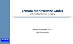 Prosam Marktservice GmbH - an Advantage Smollan company Martin Bohonnek, MBA Gesch&auml;ftsf&uuml;hrer - AWS