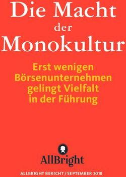 Die Macht Monokultur der - Erst wenigen B&ouml;rsenunternehmen gelingt Vielfalt in der F&uuml;hrung - Squarespace