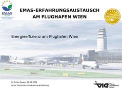 EMAS-ERFAHRUNGSAUSTAUSCH AM FLUGHAFEN WIEN - Energieeffizienz am Flughafen Wien - DI Stefan Kovacs, 24.10.2018 Leiter Technische ...