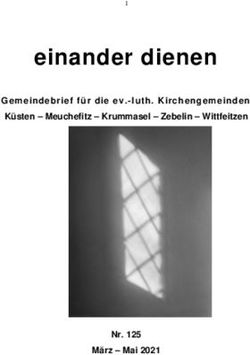 Einander dienen - Evangelisch im Wendland