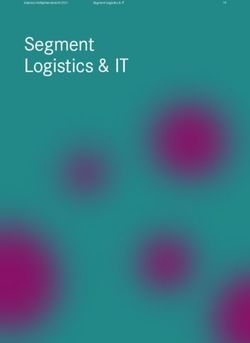 Segment Logistics & IT - Halbjahresbericht 2021