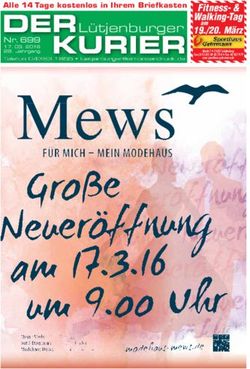 Fitness- & Walking-Tag - am Alle 14 Tage kostenlos in Ihrem Briefkasten - Druckerei Simonsen