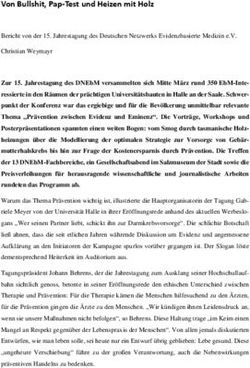 Von Bullshit, Pap-Test und Heizen mit Holz