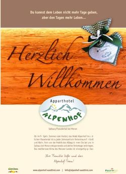 Ihre Familie Hofer und das Alpenhof-Team! - Du kannst dem Leben nicht mehr Tage geben, aber den Tagen mehr Leben