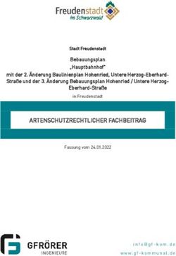 ARTENSCHUTZRECHTLICHER FACHBEITRAG - Stadt ...