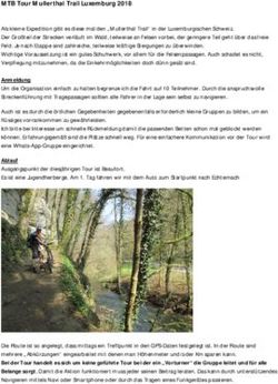 MTB Tour Mullerthal Trail Luxemburg 2018