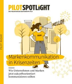 Markenkommunikation in Krisenzeiten - Wie Unternehmen und Marken jetzt zukunftsorientiert kommunizieren sollten - Agentur pilot