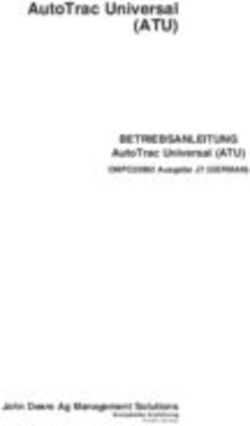 AUTOTRAC UNIVERSAL (ATU) - BETRIEBSANLEITUNG AUTOTRAC UNIVERSAL (ATU) OMPC20992 AUSGABE J7 (GERMAN)