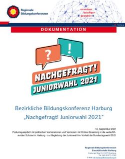 Bezirkliche Bildungskonferenz Harburg "Nachgefragt! Juniorwahl 2021"