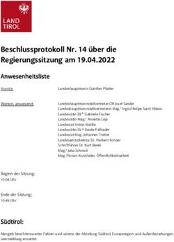 Beschlussprotokoll Nr. 14 &uuml;ber die Regierungssitzung am 19.04.2022