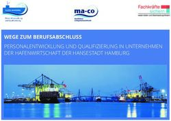 WEGE ZUM BERUFSABSCHLUSS - PERSONALENTWICKLUNG UND QUALIFIZIERUNG IN UNTERNEHMEN DER HAFENWIRTSCHAFT DER HANSESTADT HAMBURG