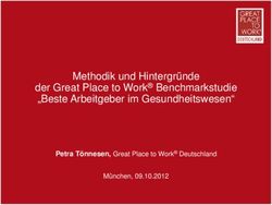 Methodik und Hintergründe der Great Place to Work Benchmarkstudie "Beste Arbeitgeber im Gesundheitswesen" - Petra Tönnesen, Great Place to Work ...