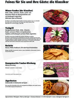 Feines f&uuml;r Sie und Ihre G&auml;ste: die Klassiker - Winzer-Fondue (der Klassiker) - Metzgerei Bolliger