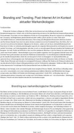 Branding and Trending. Post-Internet Art im Kontext aktueller Marken&ouml;kologien - zkmb