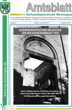 Amtsblatt der Verbandsgemeinde Wonnegau