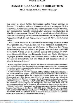 DAS SCHICKSAL EINER BIBLIOTHEK - MARIA HUN INK - Cambridge University Press