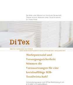 Marktpotenzial und Versorgungssicherheit: Stimmen die Voraussetzungen f&uuml;r eine kreislauff&auml;hige B2B- Textilwirtschaft?
