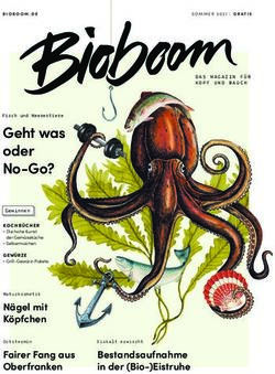 Geht was oder No-Go? - Bioboom