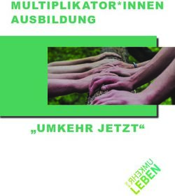 MULTIPLIKATOR*INNEN AUSBILDUNG - "UMKEHR JETZT"