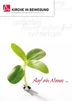 Kirche in Bewegung GemeindekolleG der Velkd im oktober 2014