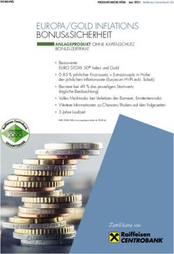 EUROPA/GOLD INFLATIONS BONUS&SICHERHEIT - Raiffeisen ...