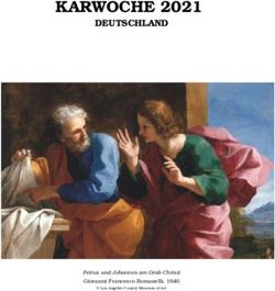 KARWOCHE 2021 DEUTSCHLAND