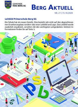 BERG AKTUELL - Politische Gemeinde Berg SG