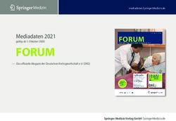 FORUM - Deutsche Krebsgesellschaft