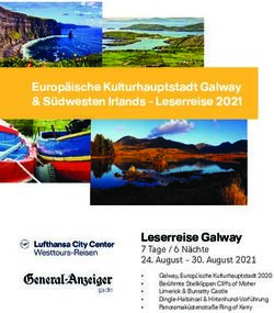 Europ&auml;ische Kulturhauptstadt Galway & S&uuml;dwesten Irlands - Leserreise 2021 - Leserreise Galway