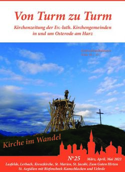Von Turm zu Turm - Kirchenkreis Harzer Land
