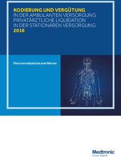 KODIERUNG UND VERG&Uuml;TUNG - IN DER AMBULANTEN VERSORGUNG PRIVAT&Auml;RZTLICHE LIQUIDATION IN DER STATION&Auml;REN VERSORGUNG