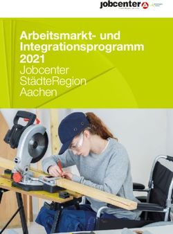 Arbeitsmarkt- und Integrationsprogramm 2021 - Jobcenter St&auml;dteRegion Aachen