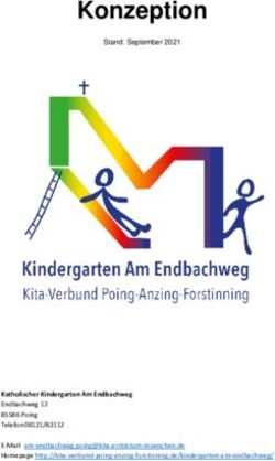 Konzeption - Kita Verbund Poing Anzing Forstinning