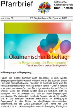 Pfarrbrief - Pfarrei Deutschland