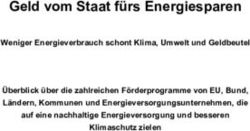 Geld vom Staat f&uuml;rs Energiesparen