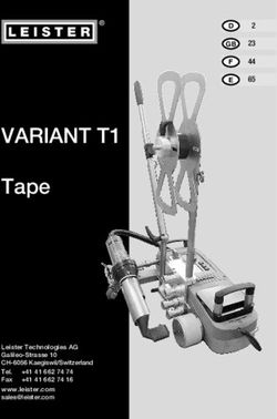 VARIANT T1 Tape 23 - Leister Technologies