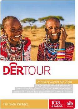 Afrika erwartet Sie 2018 - Gruppenreisen weltweit präsentiert: Traumhafte Soft Adventure Touren und Busrundreisen, Termine mit ...