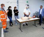 23 Neuer Defibrillator Haus Heckengäu Kath. Kirche - Stadt Heimsheim